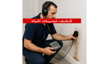 كشف تسربات المياه
