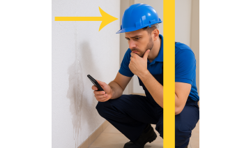 فحص تسريب المياه