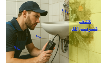 افضل شركة فحص تسريب الماء بالرياض بدون تكسير وبأحدث الأجهزة مع تقرير معتمد